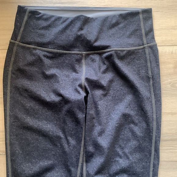 Athleta Dark Gray Light Gray Leggings Size S - Picture 5 of 9